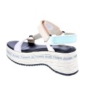 Sandalias Tommy Hilfiger zapatos Mujer modelo Wedge Sandal Blanco 