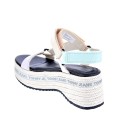 Sandalias Tommy Hilfiger zapatos Mujer modelo Wedge Sandal Blanco 