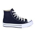 Zapatillas botas Converse zapatos Mujer modelo Chuck Taylor All Star Eva PLATAFORMA lona Negro Velcro