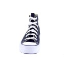 Zapatillas botas Converse zapatos Mujer modelo Chuck Taylor All Star Eva PLATAFORMA lona Negro Velcro