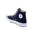 Zapatillas botas Converse zapatos Mujer modelo Chuck Taylor All Star Eva PLATAFORMA lona Negro Velcro