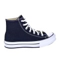 Zapatillas botas Converse zapatos Mujer modelo Chuck Taylor All Star Eva PLATAFORMA lona Negro Velcro