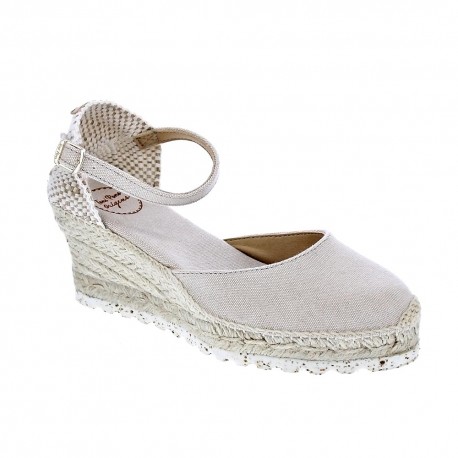 Alpargatas Toni Pons zapatos Mujer modelo Corfu Beige 