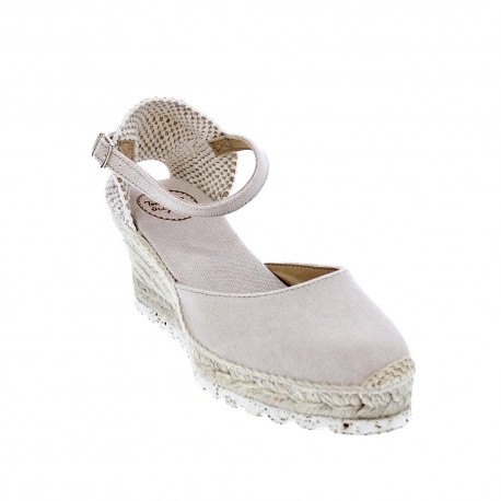Alpargatas Toni Pons zapatos Mujer modelo Corfu Beige 