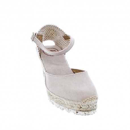 Alpargatas Toni Pons zapatos Mujer modelo Corfu Beige 