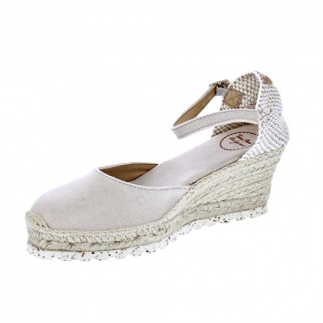 Alpargatas Toni Pons zapatos Mujer modelo Corfu Beige 