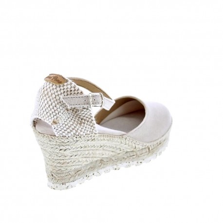 Alpargatas Toni Pons zapatos Mujer modelo Corfu Beige 