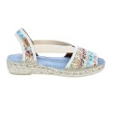 Alpargatas Toni Pons zapatos Mujer modelo Estela Multicolor 