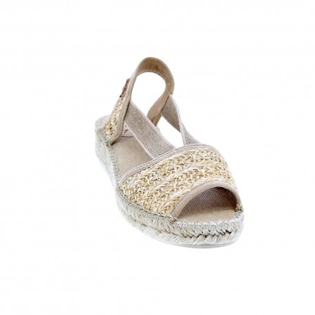 Alpargatas Toni Pons zapatos Mujer modelo Estela Beige 