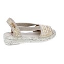 Alpargatas Toni Pons zapatos Mujer modelo Estela Beige 