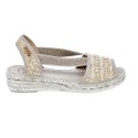 Alpargatas Toni Pons zapatos Mujer modelo Estela Beige 