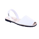 Abarcas menorquinas Avarca Pons zapatos Mujer modelo 510 Blanco 