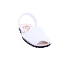 Abarcas menorquinas Avarca Pons zapatos Mujer modelo 510 Blanco 