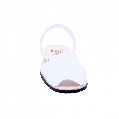 Abarcas menorquinas Avarca Pons zapatos Mujer modelo 510 Blanco 