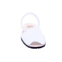 Abarcas menorquinas Avarca Pons zapatos Mujer modelo 510 Blanco 