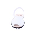 Abarcas menorquinas Avarca Pons zapatos Mujer modelo 510 Blanco 