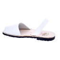Abarcas menorquinas Avarca Pons zapatos Mujer modelo 510 Blanco 