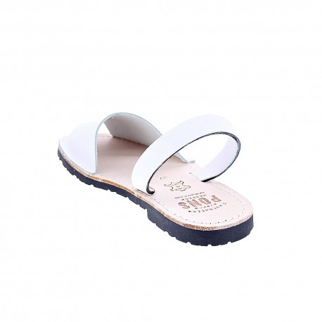 Abarcas menorquinas Avarca Pons zapatos Mujer modelo 510 Blanco 