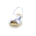 Abarcas menorquinas Avarca Pons zapatos Mujer modelo 116F Plata 