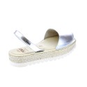 Abarcas menorquinas Avarca Pons zapatos Mujer modelo 116F Plata 