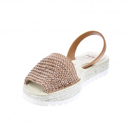 Abarcas menorquinas Avarca Pons zapatos Mujer modelo 116F Gris 