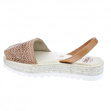 Abarcas menorquinas Avarca Pons zapatos Mujer modelo 116F Gris 