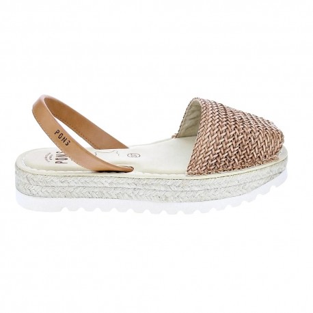 Abarcas menorquinas Avarca Pons zapatos Mujer modelo 116F Gris 