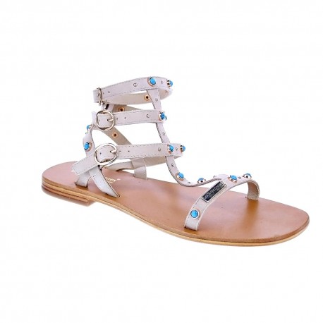 Sandalias Les Tropeziennes zapatos Mujer modelo Corfou Beige 