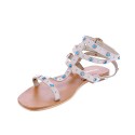 Sandalias Les Tropeziennes zapatos Mujer modelo Corfou Beige 