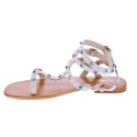 Sandalias Les Tropeziennes zapatos Mujer modelo Corfou Beige 