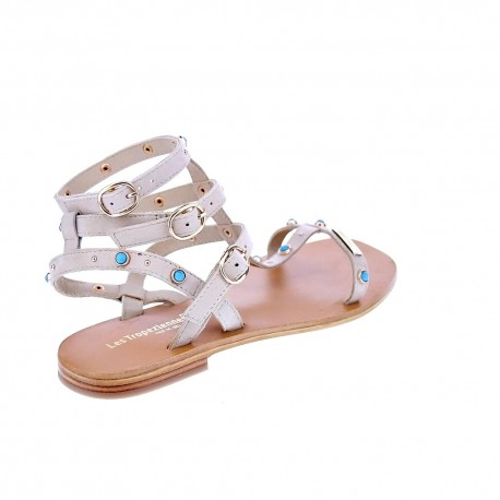 Sandalias Les Tropeziennes zapatos Mujer modelo Corfou Beige 