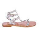 Sandalias Les Tropeziennes zapatos Mujer modelo Corfou Beige 