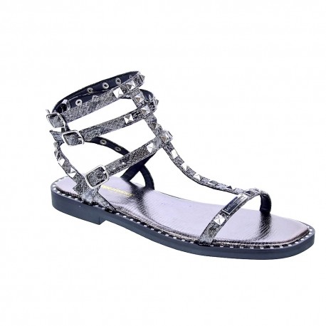 Sandalias Les Tropeziennes zapatos Mujer modelo Corol Gris 