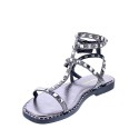 Sandalias Les Tropeziennes zapatos Mujer modelo Corol Gris 