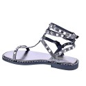 Sandalias Les Tropeziennes zapatos Mujer modelo Corol Gris 
