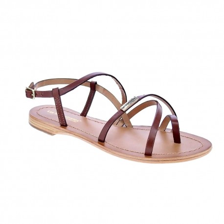 Sandalias Les Tropeziennes zapatos Mujer modelo Hastine Marrón 