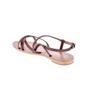 Sandalias Les Tropeziennes zapatos Mujer modelo Hastine Marrón 