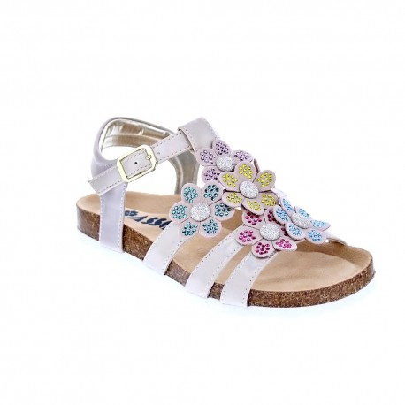 Sandalias Asso zapatos Niña modelo 13480 Beige 