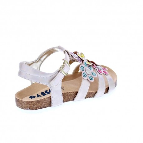 Sandalias Asso zapatos Niña modelo 13480 Beige 