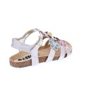 Sandalias Asso zapatos Niña modelo 13480 Beige 