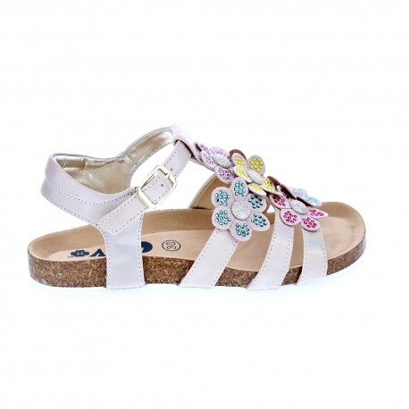 Sandalias Asso zapatos Niña modelo 13480 Beige 