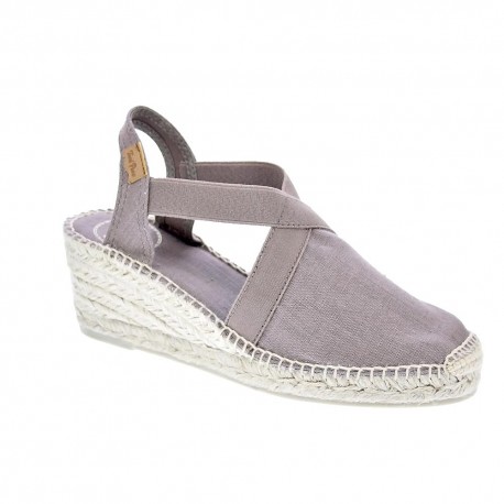 Zuecos Toni Pons zapatos Mujer modelo Ter Beige Elástico