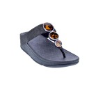 Sandalias FitFlop zapatos Mujer modelo Halo Shimmer Negro 