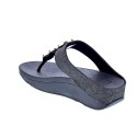 Sandalias FitFlop zapatos Mujer modelo Halo Shimmer Negro 