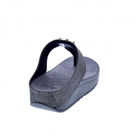 Sandalias FitFlop zapatos Mujer modelo Halo Shimmer Negro 