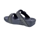 Sandalias FitFlop zapatos Mujer modelo Lulu Shimmer Negro 