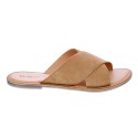 Sandalias Kickers zapatos Mujer modelo Diaz Beige 