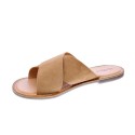 Sandalias Kickers zapatos Mujer modelo Diaz Beige 