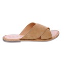 Sandalias Kickers zapatos Mujer modelo Diaz Beige 
