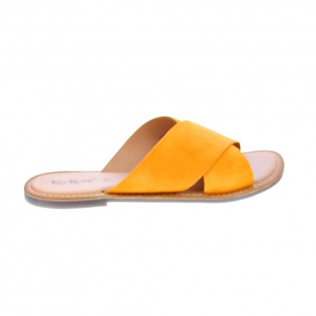 Sandalias Kickers zapatos Mujer modelo Diaz Naranja 